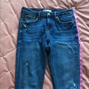 ZARA jeans , The Skinny in Island Blue